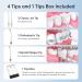USB Rechargeable Water Flosser - Portable Cordless Teeth Cleaner Waterproof with 4 Modes for Home & Travel - Buy Online on GoSupps.com