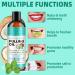Coconut & Mint Brightening Oil Mouthwash | Alcohol-Free Tooth Whitening & Fresh Breath - 8 fl. oz (237ml) - Buy Online on GoSupps.com