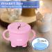 Mytium Snack Cups for Toddlers 2 in 1 Silicone Snack Cup+Straw with Adjustable Strap 2PCS No Spill Toddler Snack Containers Baby Training Cup for Toddler and Baby 6 Month+(Blue+Pink) - Buy Online on GoSupps.com