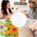 SculptZen 5 Pcs Embossing Tool Set with Different Size Double End Embossing Stylus Tracing Dotting Tool for Embossing Art Carbon Transfer Paper Mandala Rock Painting Pottery Clay DIY Craft Nail Art - Buy Online on GoSupps.com