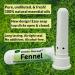 Urban ReLeaf Fennel Essential Oil Nasal Inhaler - Pure Herbal Aromatherapy, Made in USA, Alcohol-Free, Easy Snap Top, Pocket Size - Buy Online on GoSupps.com