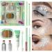Pearl Eyeshadow Make Up Set - Glitter Waterproof Long-Lasting Eye Shadow Kit | Smooth Blendable Texture Vibrant Shades for Women Girls Parties Travel Holidays Photoshoots Weddings Events Perfomances - Buy Online on GoSupps.com