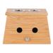 Moxibustion Bamboo Box - 3 Types Popular Moxibustion Bamboo Box Moxa Roll Stick Holder Case Acupuncture Massage Device Tool(2 Holes)