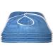 Elderly Bibs Bibs Cloth Protector Waterproof Dining Bibs Bibs with Crumb Catcher Reusable Bibs for Men and Women (5- Pieces)