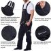 Alpine Swiss Men's Insulated Snow Bib Overalls - Waterproof Winter Ski Pants (Small, Black) - Buy Online on GoSupps.com