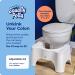 Squatty Potty Adjustable Toilet Stool - Original 2.0, 7 or 9 Height, Removable Topper - Adults & Kids - Buy Online on GoSupps.com