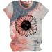 Sunflower Plus Size Faith Graphic Tee for Women - Gray, Medium - Buy Online on GoSupps.com