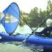 VGEBY 108cm Kayak Boat Wind Sail - Foldable Canoe Downwind Paddle with Storage Bag & Transparent Window - Sailboat Accessories Kit - Buy Online on GoSupps.com