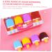  DIYEAH DIYEAH 12 Pieces Assemble Cone Ice Cream Eraser Erase Marker Eraser Novelty Fun Pink Erasable Kids Food Erasers Jigsaw Eraser for Kids Lovely Gourmet Fruit Poppers Eraser - Buy Online on GoSupps.com