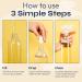 FOMIN Multi Surface Cleaner Refill Tablets - 6 Pack Lemon Zest | All-Purpose Household & Kitchen Cleaning - Makes 102 fl oz - Buy Online on GoSupps.com