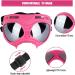 Buy Ownpets Anti-UV Dog Glasses | Windproof Adjustable Sunglasses for Medium & Large Dogs - Pink Frame Silver Lens - Buy Online on GoSupps.com