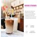 KICHOUSE 60pcs Disposable Straw Jumbo Straws Smoothie Straws Milk Beverage Drinking Straws Crafts Drinks - Buy Online on GoSupps.com