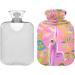 Naanle Jungle Wildlife Monkey Heat Bottle - 2L Transparent Hot Water Bottle for Heat & Cold Therapy | Bed Hand & Feet Warmer for Pain Relief - Buy Online on GoSupps.com