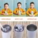 Vermida 12oz Sublimation Sippy Cup Blank with Handle - 2 Pack | Stainless Steel Kids Cups with Straws, Lids | Spill Proof Double Wall Vacuum Cups - White - Buy Online on GoSupps.com