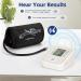 CE Approved Rechargeable Blood Pressure Monitor for Home Use with Voice Broadcasting and LED Display - Accurate Heart Rate Detection - 2x100 Records - White - Buy Online on GoSupps.com