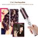 Portable USB Cordless Hair Straightener Curler Comb with 2600mAh Rechargeable Battery Dual Voltage Mini Size for Travel and Bussiness Trip White - Buy Online on GoSupps.com