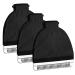 3 Packs Black Replacement Blades for Meri-dian Trimmer Compatible with Meridian Body Trimmer Onyx & Sage Hygienic Ceramic Replacement Blades