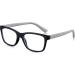 Buy Read Optics Blue Light Glasses for Kids 3-10 | Non-Prescription Computer Glasses for Eye Protection & Comfort | Matt Rubberized Black & Gray - Buy Online on GoSupps.com