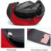 Petemoo Portable Dog Cat Puppy Shoulder Bag - Breathable Mesh Travel Carrier (Up to 5 kg) - Red - Buy Online on GoSupps.com