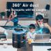 Bug Zapper Electric Mosquito & Fly Killer - Indoor/Outdoor Insect Trap with Powerful Attractant - Hangable Mosquito Lamp for Patio - Black - Buy Online on GoSupps.com