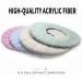 Jiozermi 4pcs Bathroom Soft Toilet Seat Cover Pads - Thicker, Warmer, Stretchable, Washable - Easy Installation & Cleaning - Blue, Pink, Brown, Green - Buy Online on GoSupps.com