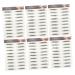Didiseaon 12pcs Eyebrow Stickers Waterproof Stickers Tool Artificial Eyebrow Tattoos 3 Pen Make up 6.1X1X0.1CM Black
