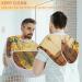 Wall Yellow Flowers Beard Bib Apron | Beard Hair Catcher for Men | Perfect Father's Day & Christmas Gift with Suction Cups - Buy Online on GoSupps.com