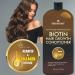 Hair Regrowth & Anti Hair Loss Conditioner - 16 oz | DHT Blockers Collagen & Stem Cells | Hydrating Detoxifying & Volumizing for Men & Women - Buy Online on GoSupps.com