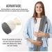 HomeWit 2L Hot Water Bottle with Knitting Covers & Funnel | Long Neck Heat Bottle - Dark Gray - Ideal for Pain Relief & Cozy Warmth - Buy Online on GoSupps.com