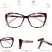 AMOMOMA TR90 Oversized Blue Light Reading Glasses Women Stylish Cat Eye Square Glasses 1.5x - Black & Tortoise - Buy Online on GoSupps.com