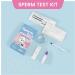 Sperm Test for Men - Male Fertility Test | Sperm Count Test Kit for Checking Sperm Concentration | Normal or Low Sperm Count | Accurate Private Rapid Result at Home - Buy Online on GoSupps.com