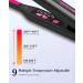 Small Flat Iron for Short Hair | 3/10 Mini Hair Straightener with Adjustable Temp | Ideal for Edges Pixie Cuts & Bangs | Tiny Flat Iron with Auto Shut Off - Buy Online on GoSupps.com