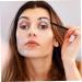 CANIGHT 6pcs Flat Eyebrow Brush Eyeliner Tool Eyeshadow Brush Eye Lash Brush Eye Brush Black Wooden Handle - Buy Online on GoSupps.com
