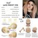 Buy Serenewewig 35.6 cm Short Bob Wig - Ombre-Rose Gold Synthetic Lace Front for Women | Pastel Pink Heating Adhesive | Perfect Bob Haircut - Buy Online on GoSupps.com