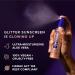 Unicorn Snot Glitter Sunscreen Spritz - SPF 35 Shimmering Spray for Face & Body Glow - Water Resistant UV Protection - Made in USA - Rose Gold Shimmer - Buy Online on GoSupps.com