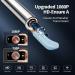 Ear Wax Removal Tool Kit with 8 Ear Sets and Otoscope for iPhone and Android Phones (Black) - Buy Online on GoSupps.com