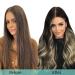 Buy Doores Clip-In Extensions - Real Hair Balayage Natural Black to Light Blonde - 45cm 18 Inch 120g Remy Straight Extensions - Buy Online on GoSupps.com