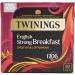 Twinings English Strong Breakfast 80 Tea Bags 250g 80 Count (Pack of 1)