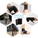 Self-Adhesive Legal Bandage 7.5cm x 4.5m - 6 Rolls Cohesive Wrap for First Aid & Sports - Black Dog Veterinary & Elastic Bandage - Buy Online on GoSupps.com