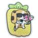 Cartoon Printed Compressed Wood Pulp Sponge Dishwashing Brush Pineapple + (Rope) - Buy Online on GoSupps.com