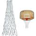 Sanung 2PCS White Basketball Net 12 Loops - 21 inch Professional Anti-Whip Replacement Net for Competition Standard Indoor Outdoor Hoops - All-Weather Mesh Net with Storage Pouch - Buy Online on GoSupps.com