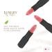 All Natural Semi Matte Lipstick - Moisturizing, Non Toxic, Highly Pigmented, Long Lasting - Vegan Makeup for Women | Luxury by Sofia - Buy Online on GoSupps.com