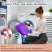 Buy Heating Cushion | Automatic Shutdown Heat Cushion for Back Neck & Shoulder | Soft Flannel Surface | Purple 30x60 cm | International Shipping - Buy Online on GoSupps.com