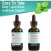 Chlorophyll Liquid Drops - Vegan Body Detox Supplement for Energy & Immune Support | Natural Odor Cleanse & Deodorizing | 2 oz - Buy Online on GoSupps.com