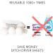 Organic Wool Dryer Balls - Friendsheep 3 Pack XL | Reusable Cruelty-Free Fair Trade Fabric Softener | No Lint | Eco-Friendly Laundry Solution - Buy Online on GoSupps.com