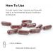 Beet Root Capsules 1300mg - Boost Nitric Oxide & Digestive Health - 60 Count - International Shipping Available - Buy Online on GoSupps.com