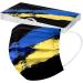 95Scloud-1: 10-Piece Disposable 3-Layer Mouth Protection with Ukraine Flag Design | Breathable Bandana Scarf for Adults - Men & Women - Buy Online on GoSupps.com