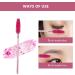 Geynutaly 400Pcs Disposable Eyelash Brush Mascara for Eye Lashes Extension Eyebrow and Makeup Brushes - Buy Online on GoSupps.com