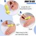 Biudui Acupressure Clip for Migraine Relief | Portable Acupresser for Blood Sugar Control | 5.5x0.5 cm - Buy Online on GoSupps.com