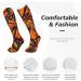 Monarch Butterfly Compression Socks for Men & Women | 15-20 mmHg Support for Running & Cycling - Buy Online on GoSupps.com